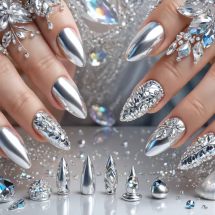 Полное руководство по маникюру серебро от экспертов
